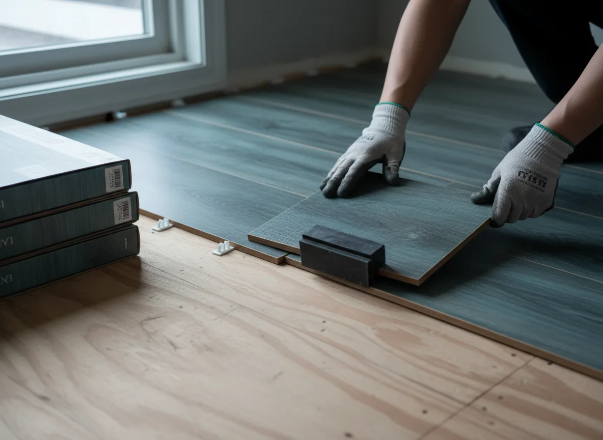 Luxury Vinyl Plank Installation company in Jones, MI
